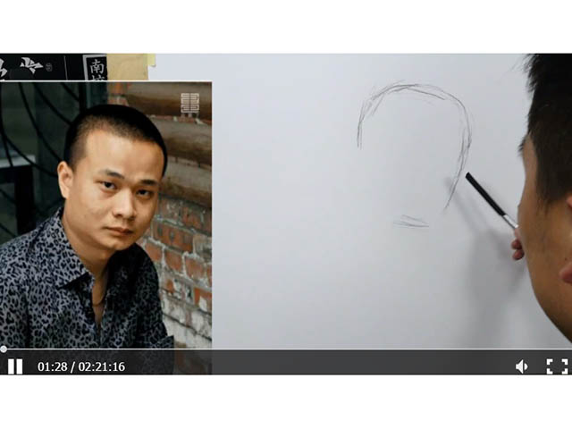 素描人物——汪钊
