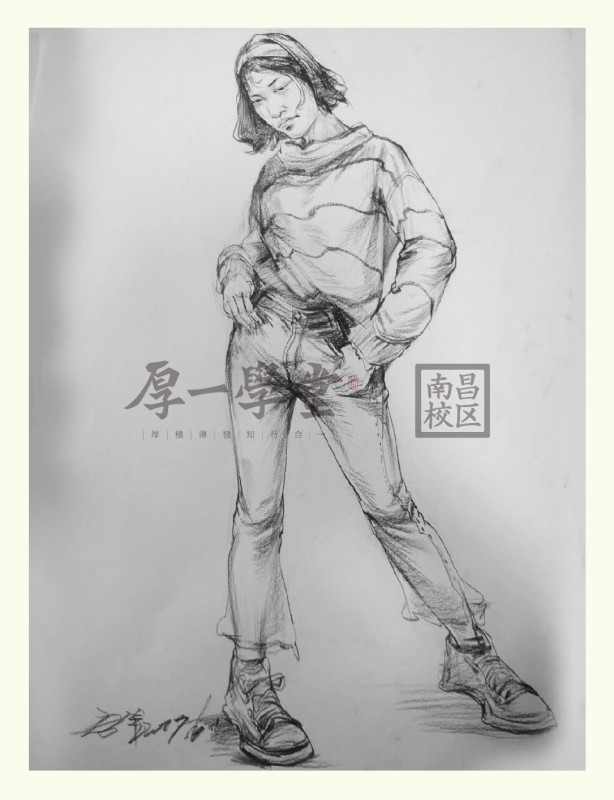 速写人物